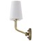 Nuvo Cordello 2-Light Sconce Vintage Brass Etched White Opal Glass 60/7882 - alternate 7